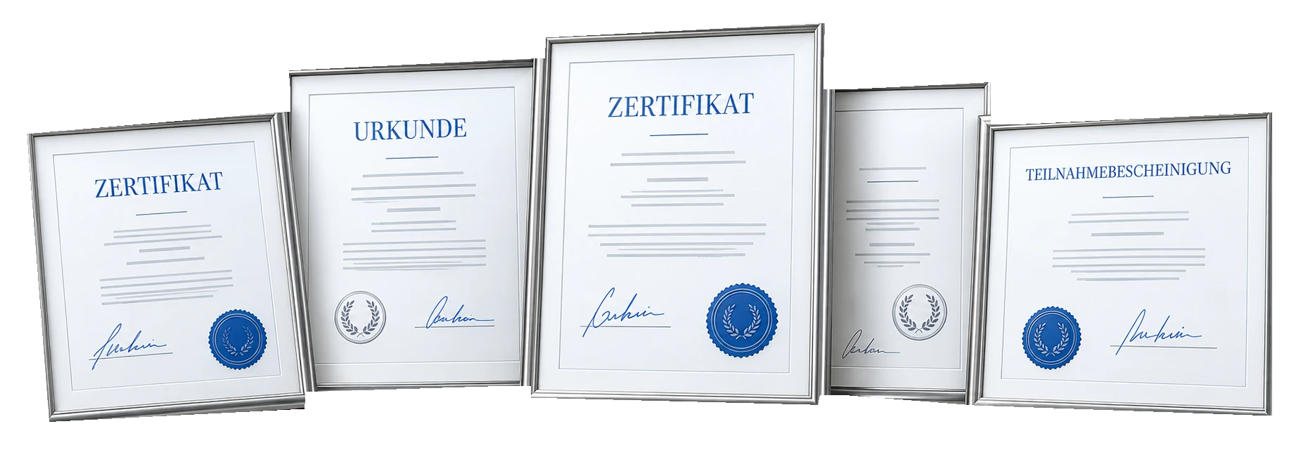 Übersicht der Qualifikationen und Zertifikate des KFZ-Sachverständigen Tim Wegner